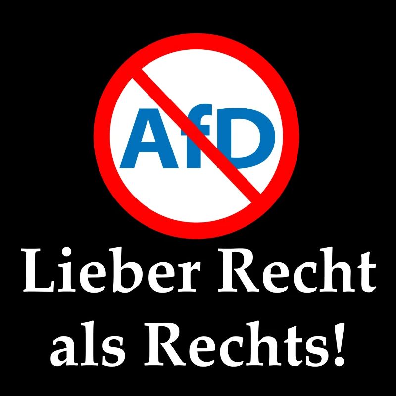 Gegen AfD! Recht statt Rechts