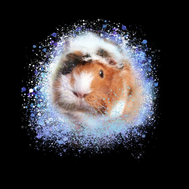 cochons d’Inde, graffitis, cochons d’Inde rosette