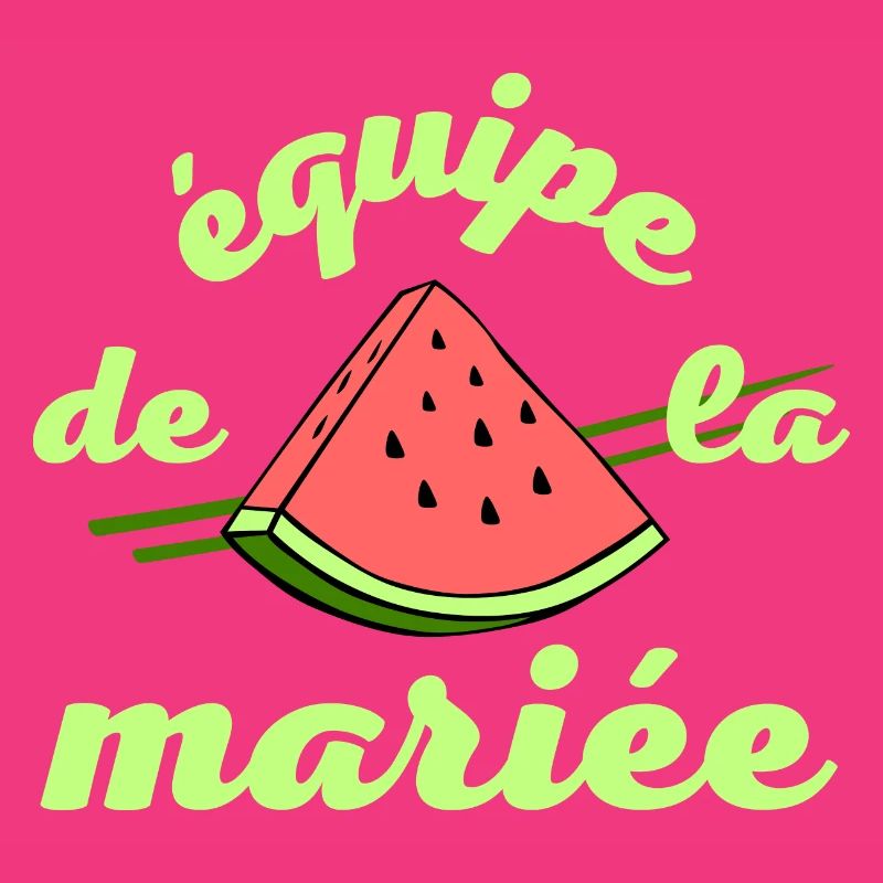 EVJF pastèque été équipe de la mariée