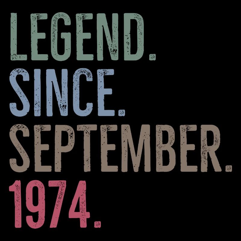 Legend Since September 1974