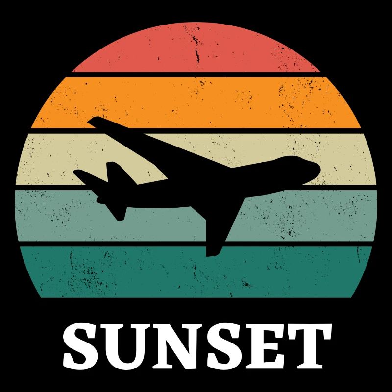 Sunset Flugzeug Design