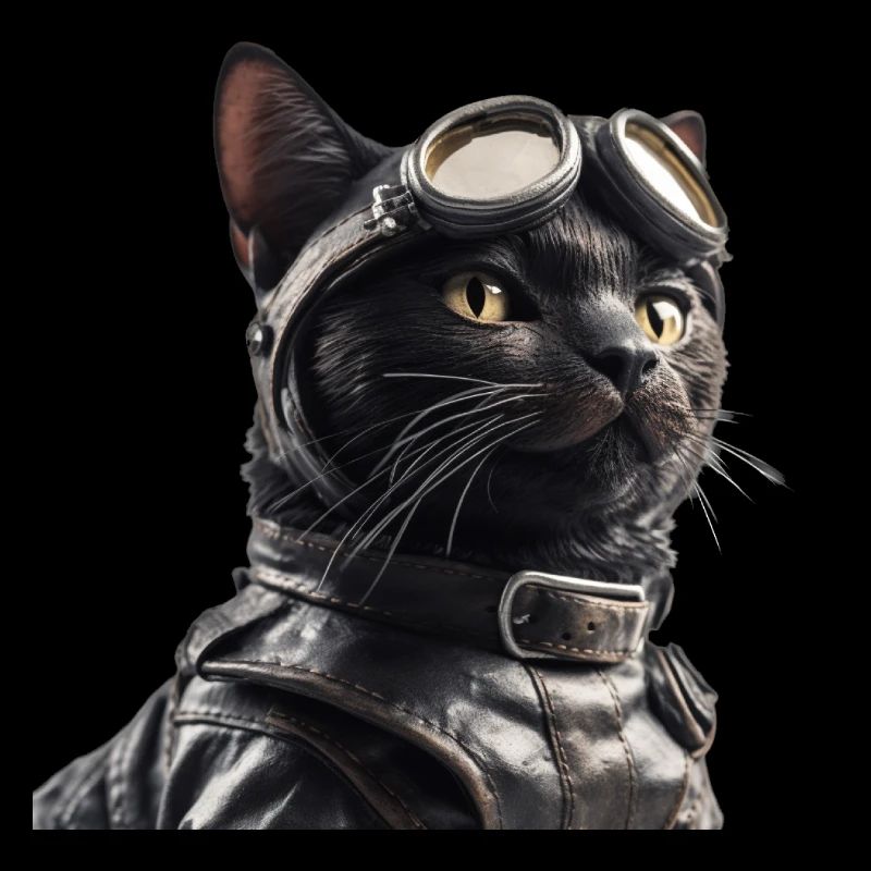 Cat Retro Pilot