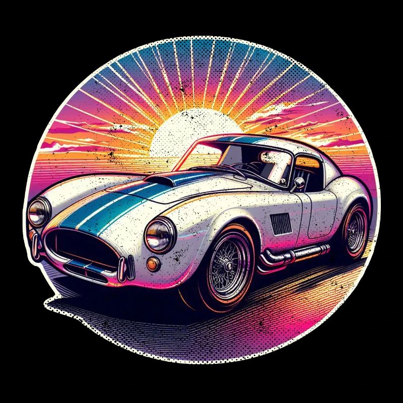Oldtimer Sonnenuntergang