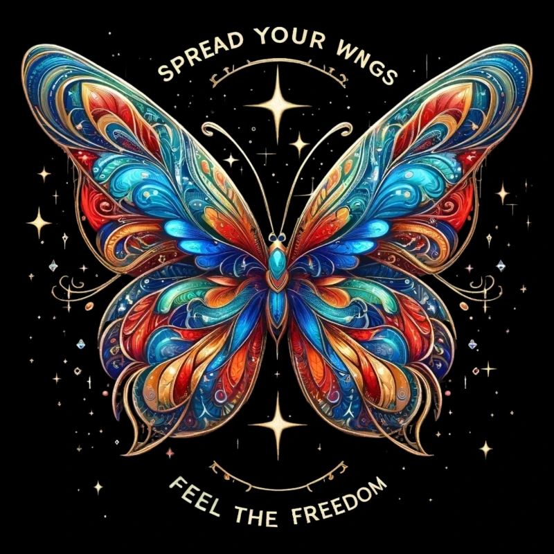 Freedom Wings Butterfly