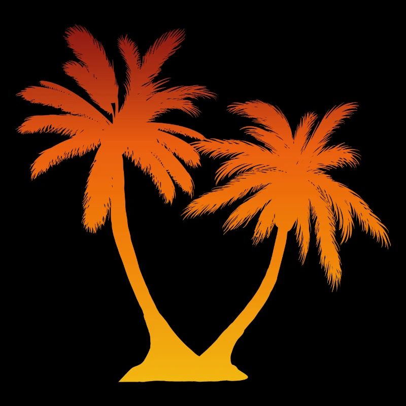 Palm Tree Sunset