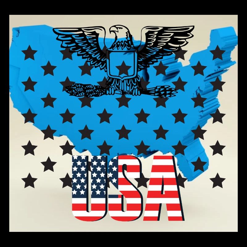 USA, étoiles et ceintures