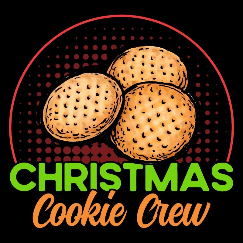 Cookie Baking Crew Christmas Bakery Gingerbread
