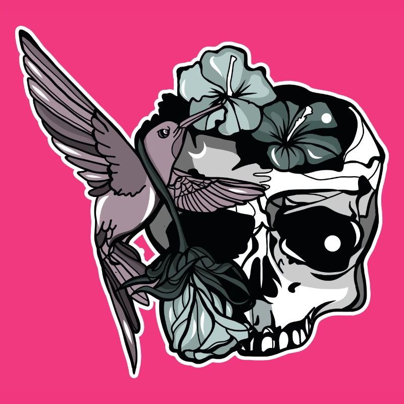 Floral Skull