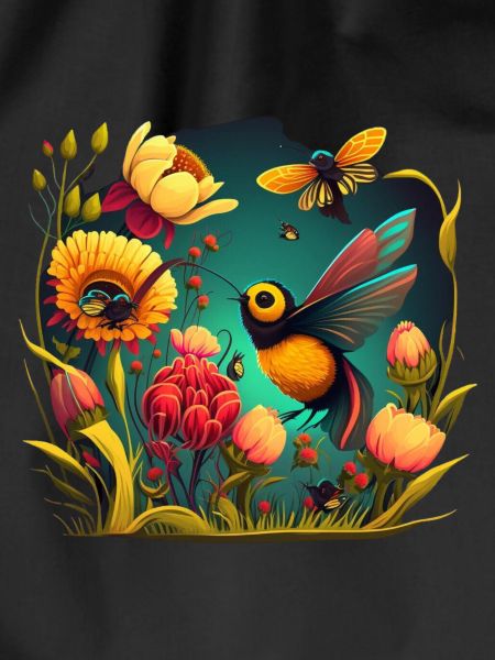 Blumen und Fauna