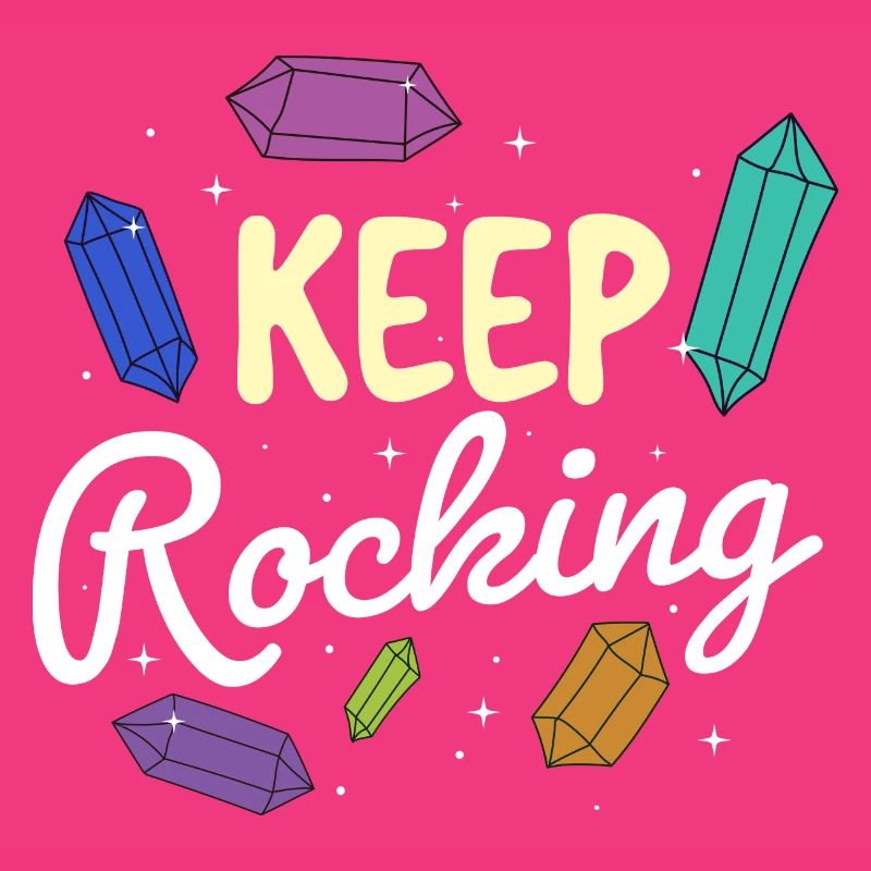 Keep Rocking - Geode Hunter Geologie Gesteinsjagd