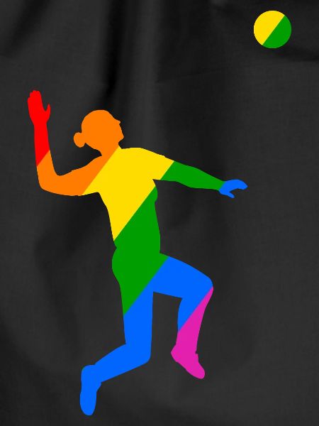Rainbow Jump in Volleyball
