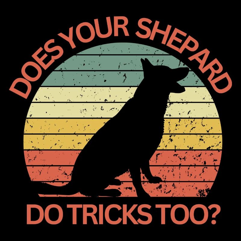 Can your German Shepherd also do great tricks.