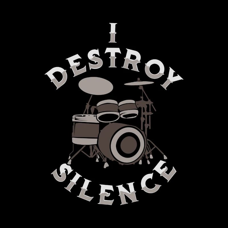 I Destroy Silence - Drums Drummer Drums