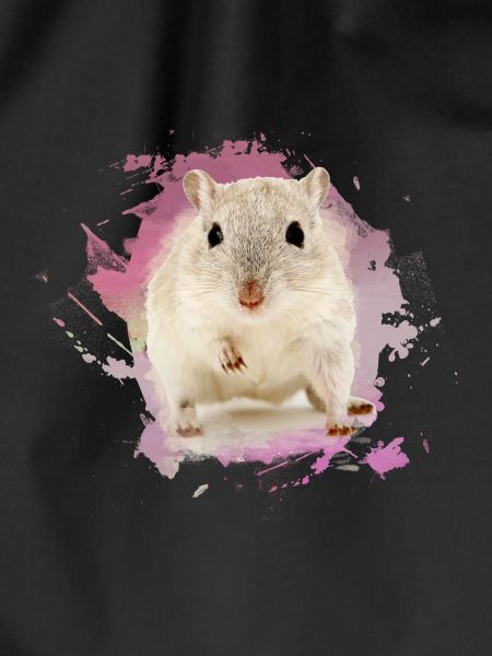 dwarf hamster,hamster,pink,graffiti,painting