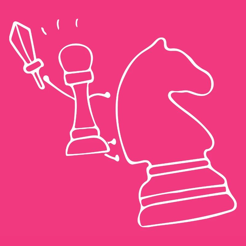 Schach Bauer Ritter