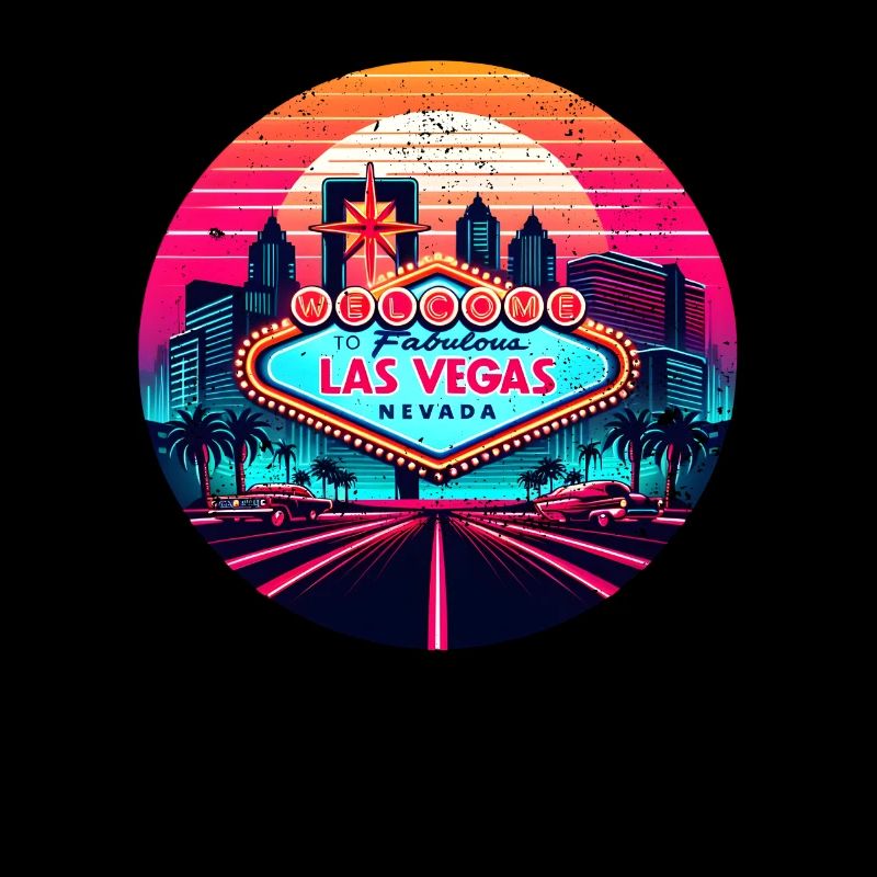 Sunset over Las Vegas