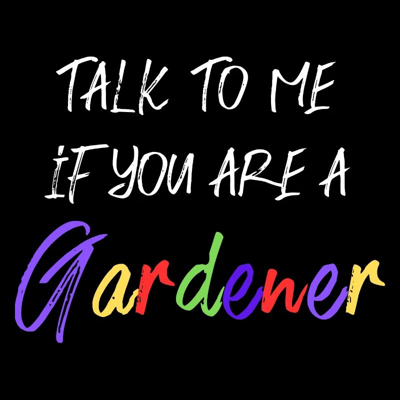 Parlez-moi, si vous êtes un jardinier