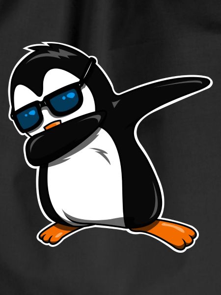 Dabbing Penguin Cool