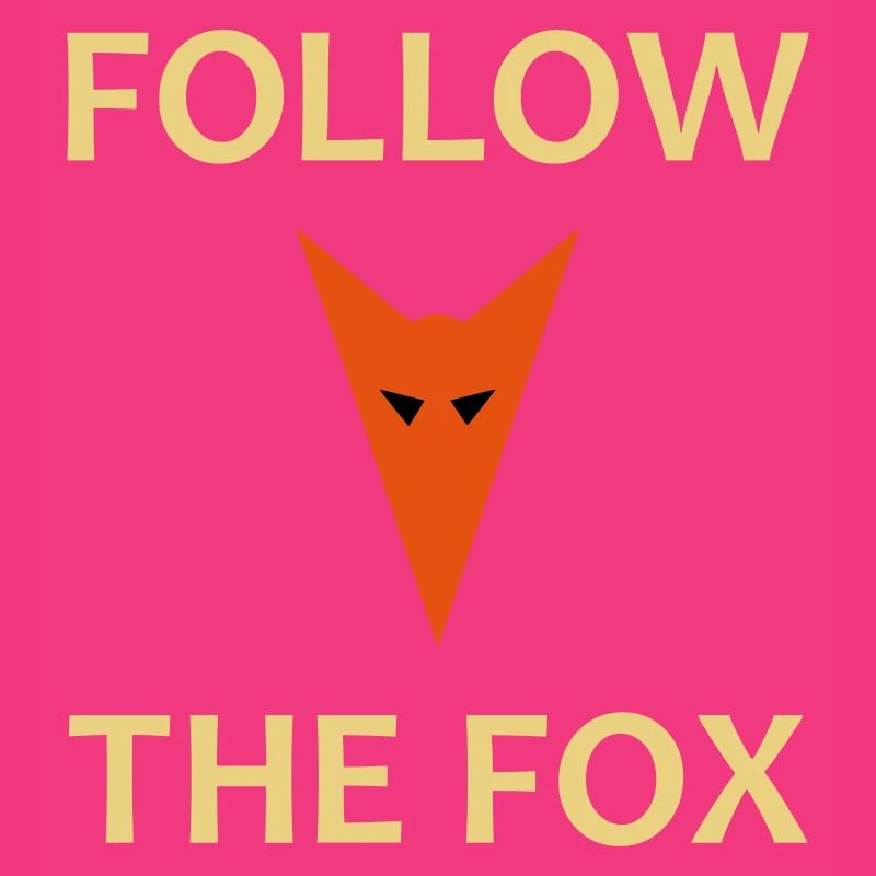 ★ Design colors can be changed ★ Follow the fox (fox)