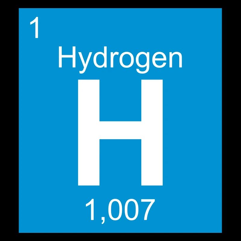 Wasserstoff Atom Periodensystem Hydrogen Element