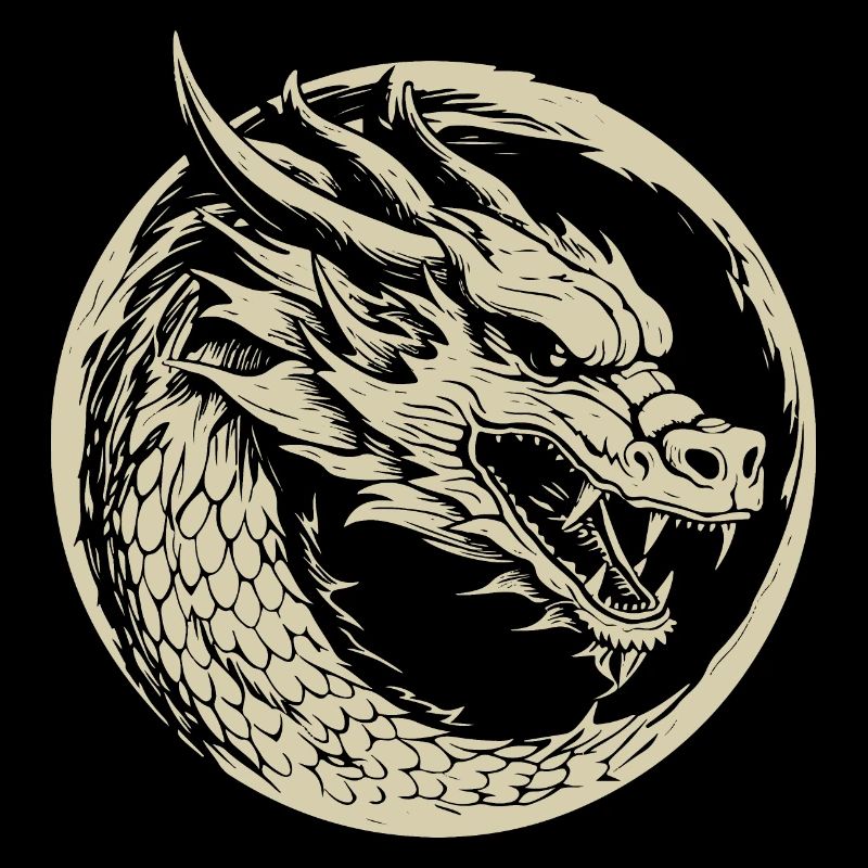 Le dragon majestueux