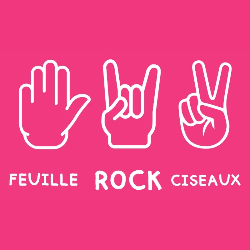 feuille rock ciseaux