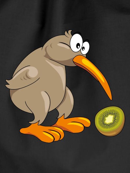 Funny kiwi bird