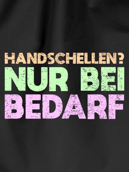 Handschellen? Nur Bei Bedarf