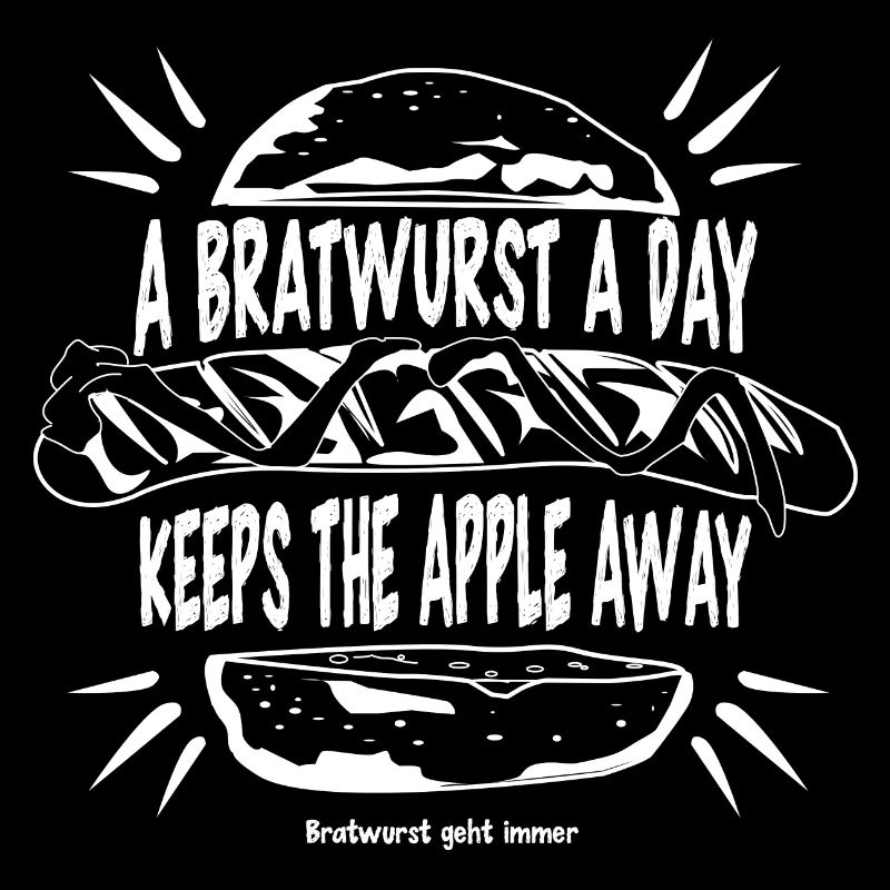 A Bratwurst a day keeps the apple away
