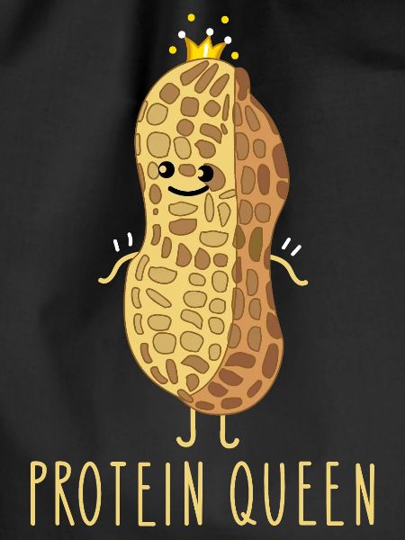 Funny peanut - protein