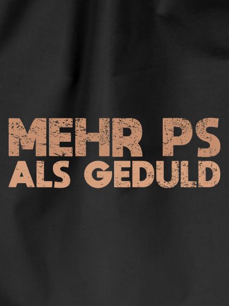 Mehr PS Als Geduld
