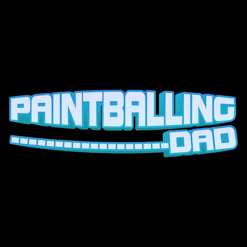 Paintballing Dad - Papa Lustig