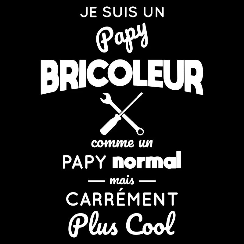 Papy bricoleur comme un papy normal mais plus cool