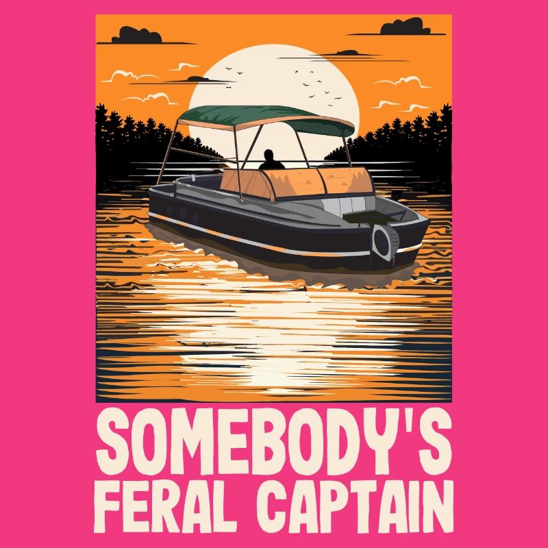Somebody's Feral Captain Grumpy Pontoon King