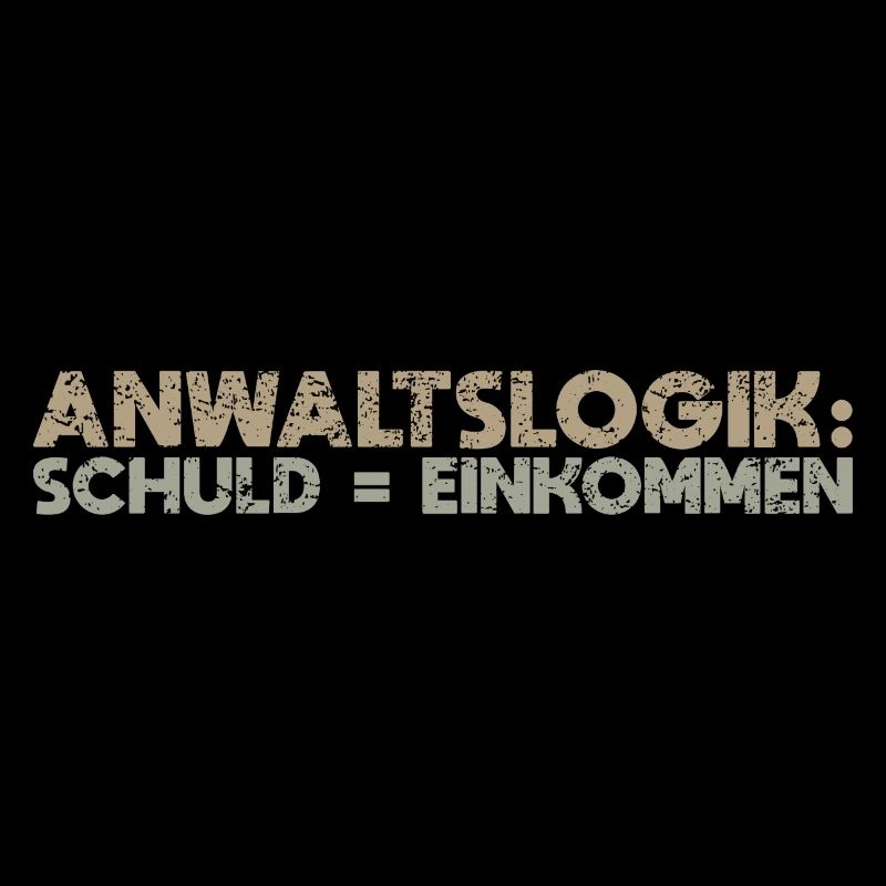 Anwaltslogik: Schuld = Einkommen