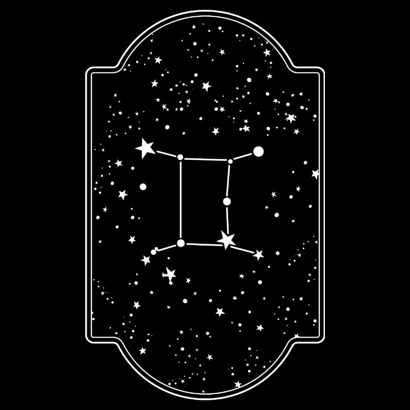 Sternzeichen Zwillinge Kosmos Sterne Himmel