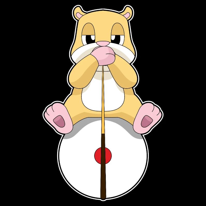 Hamster Billiard Queue Sport