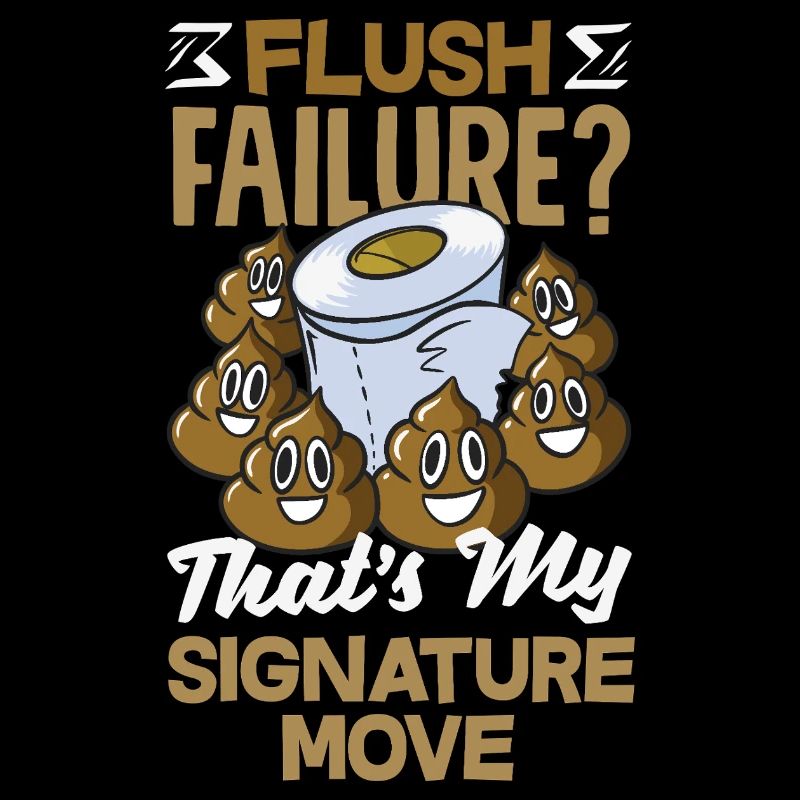 Toilet Clogging Master Funny