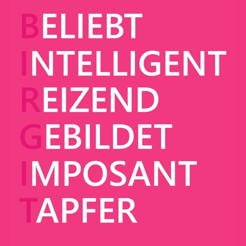Birgit Name Geschenk