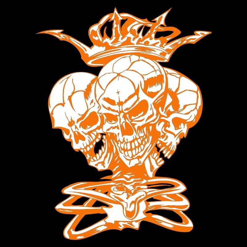 Skull Skeleton King Crown