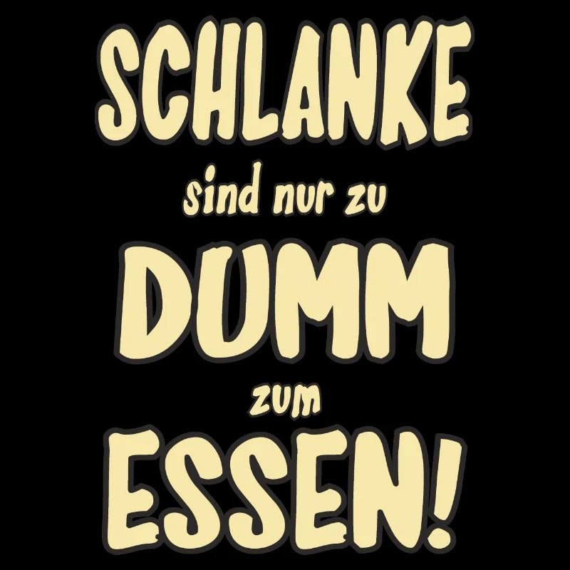 FD - Schlanke Menschen sind nur zu dumm zum Essen
