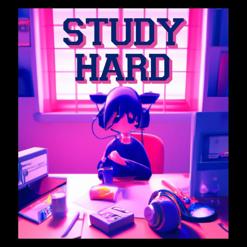 study hard ki art