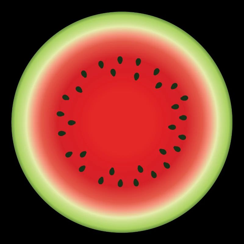 Glückliche Melone