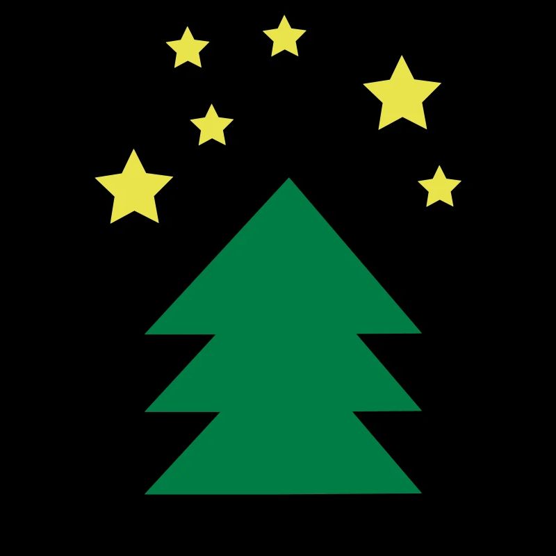 Christmas tree green