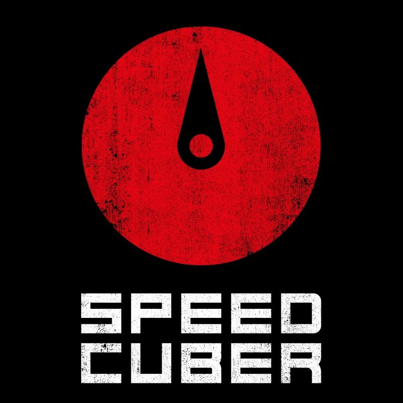 SPEEDCUBER clock. Cubing-Cube-Cuber-Speedcubing