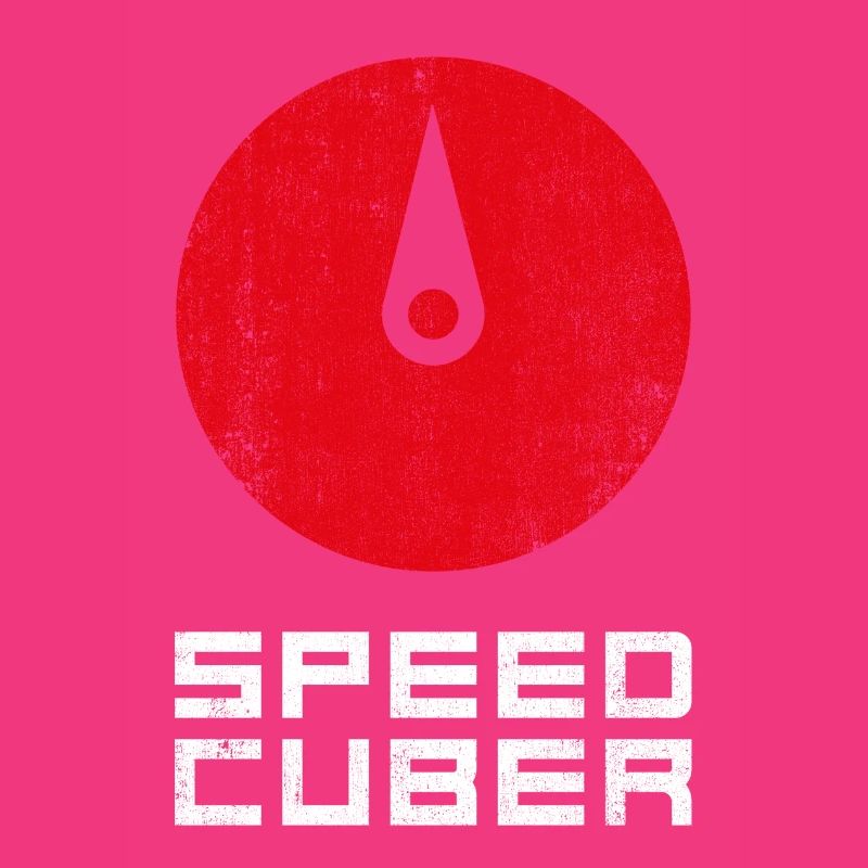 SPEEDCUBER clock. Cubing-Cube-Cuber-Speedcubing