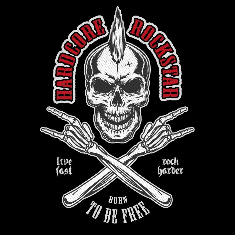 Hardcore-Totenkopf