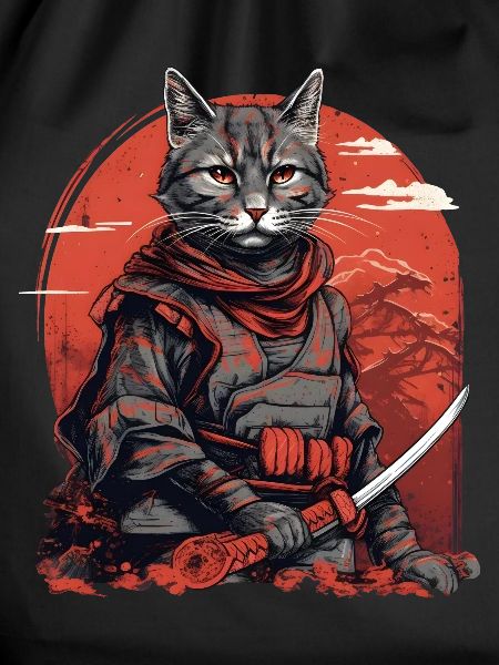 Samurai Cat Japan