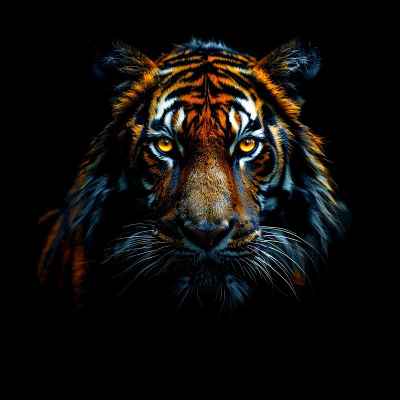 Tête de tigre