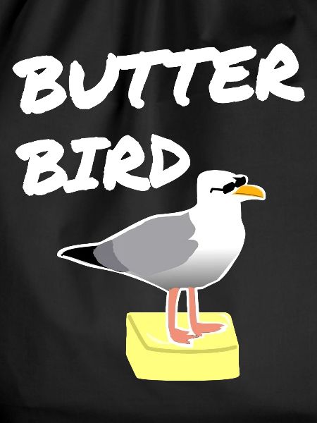 Butter Bird Seagulls Print